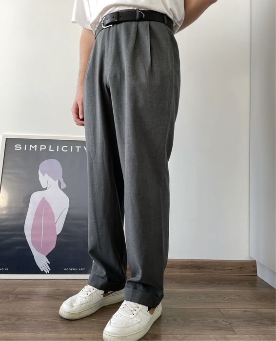 Чоловічі брюки сірі