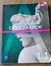 Oblicza epok 1.1 język polski, technikum, liceum.