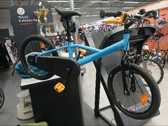 Bicicleta de Criança 16 polegadas 4-6 anos, DISCOVER 500