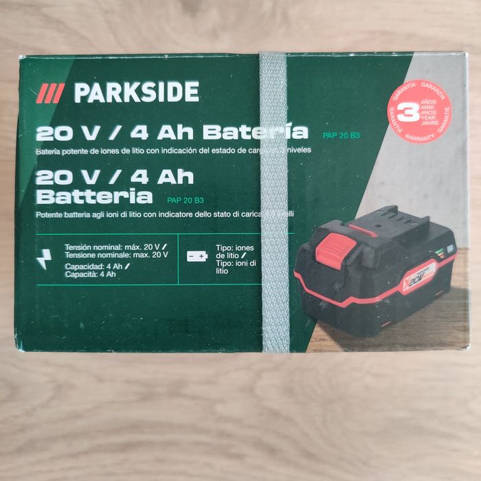 2 Baterias 20V 4A Parkside