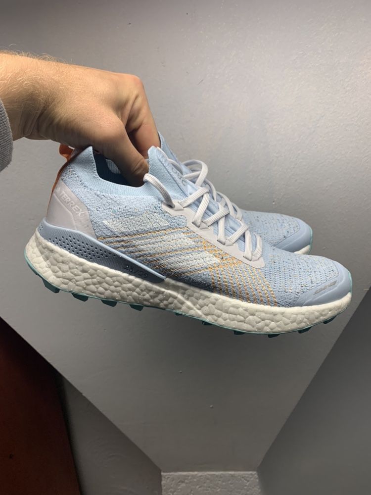 Adidas terrex two trail running ultra boost parley 40 2/3