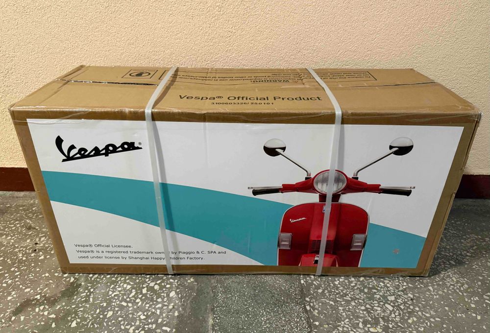 Motorek Skuter Elektryczny Akumulator Vespa PX150 – Dla Dzieci