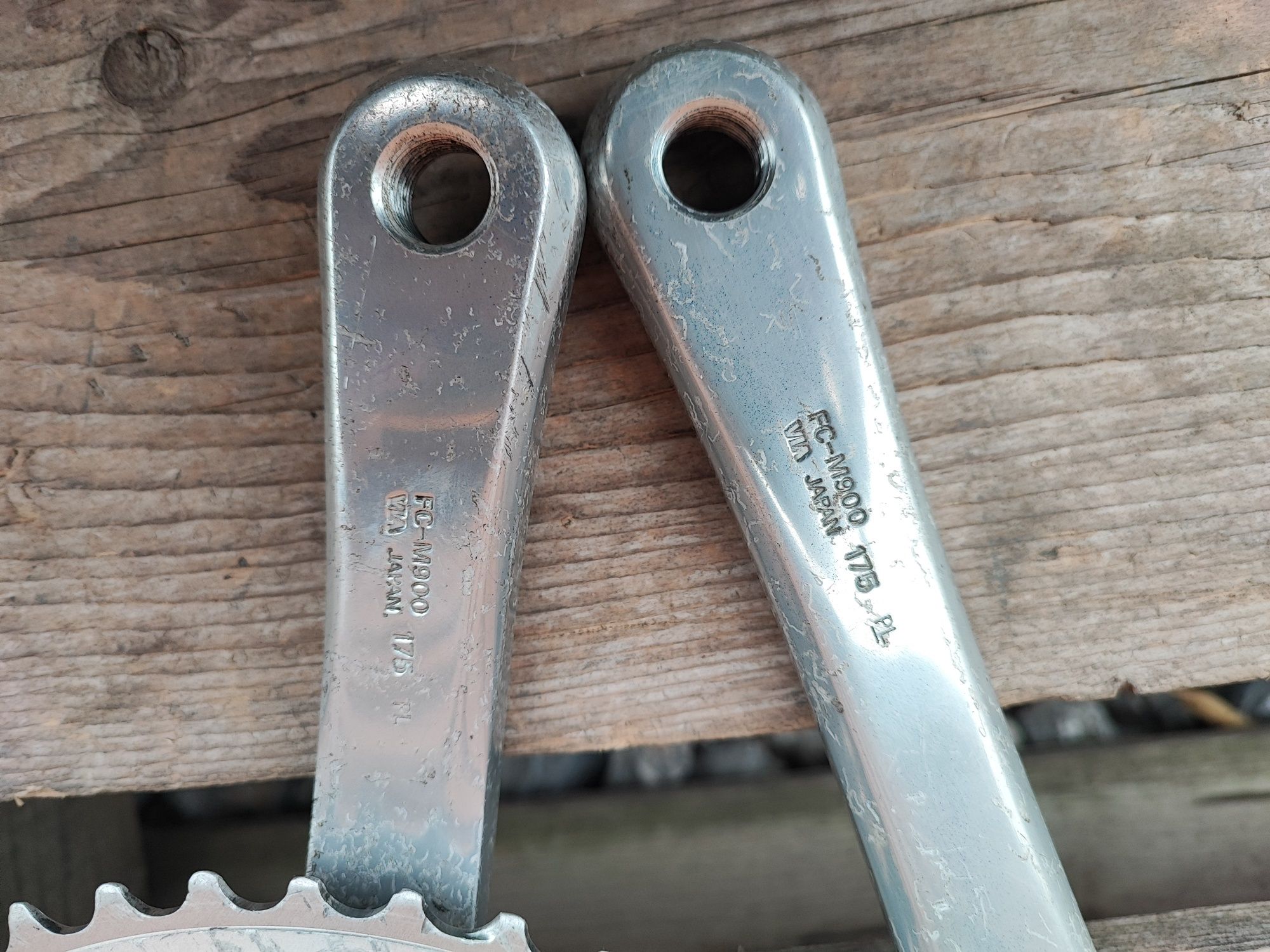Korba rowerowa Shimano XTR m900 175mm retro mtb Deore