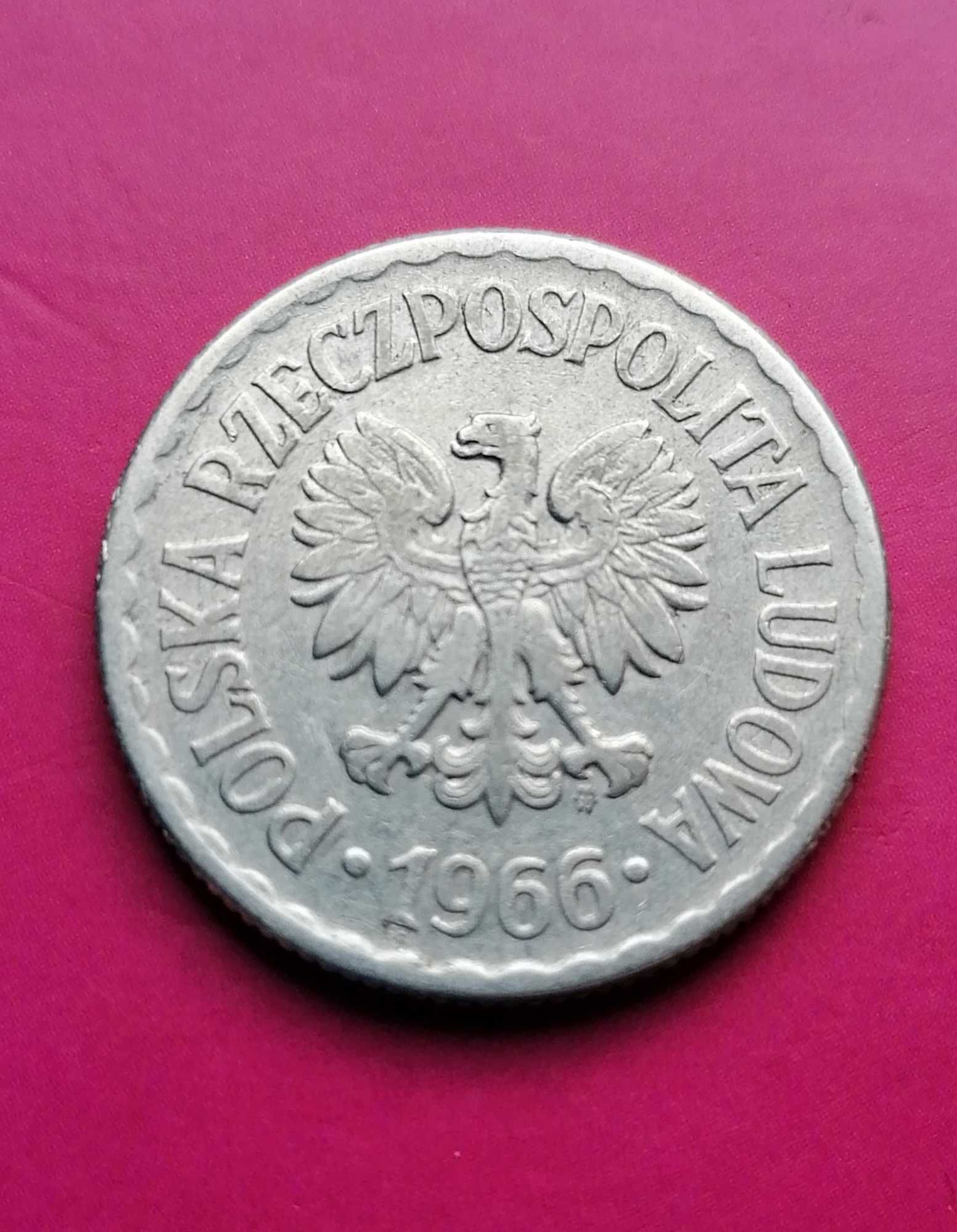 Monety PRL 1 zł 1966