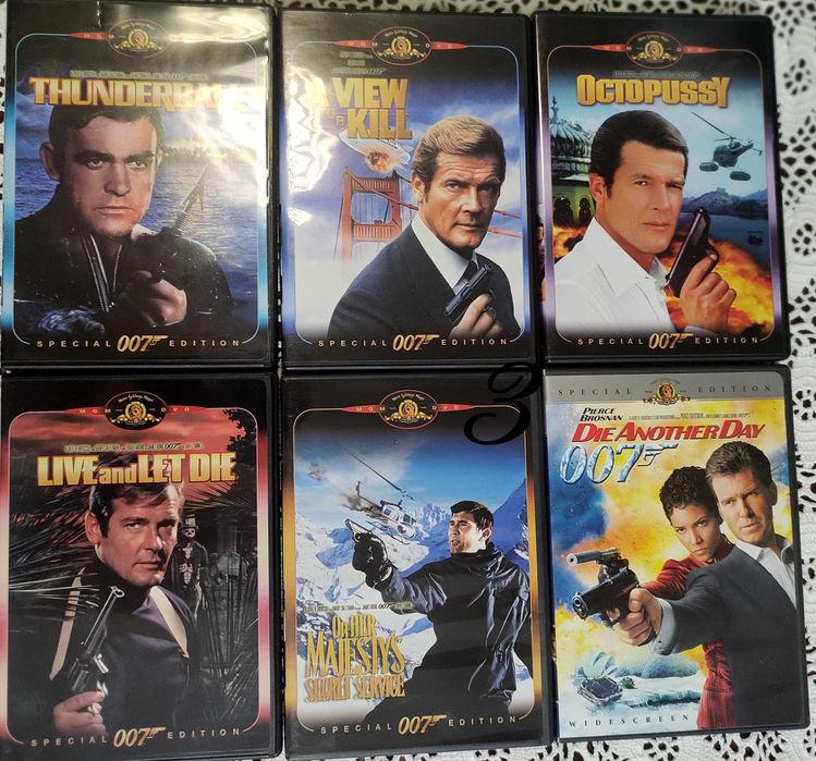 007 DVD James Bond Collection (NTSC) 3 Cx 20 Filmes