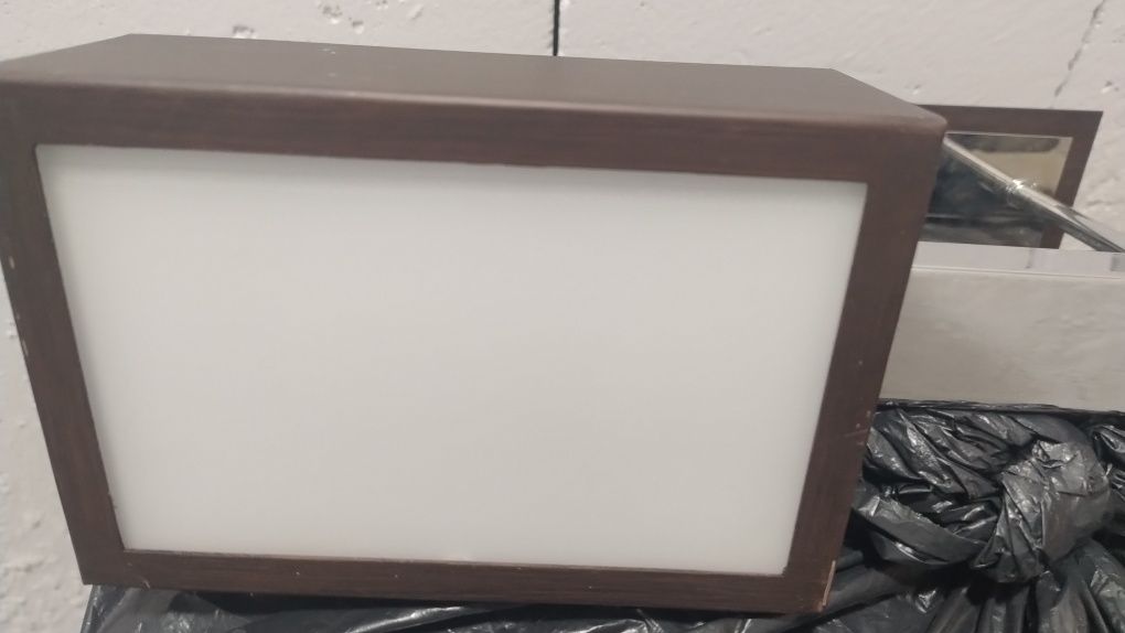 Lampa sufitowa wenge