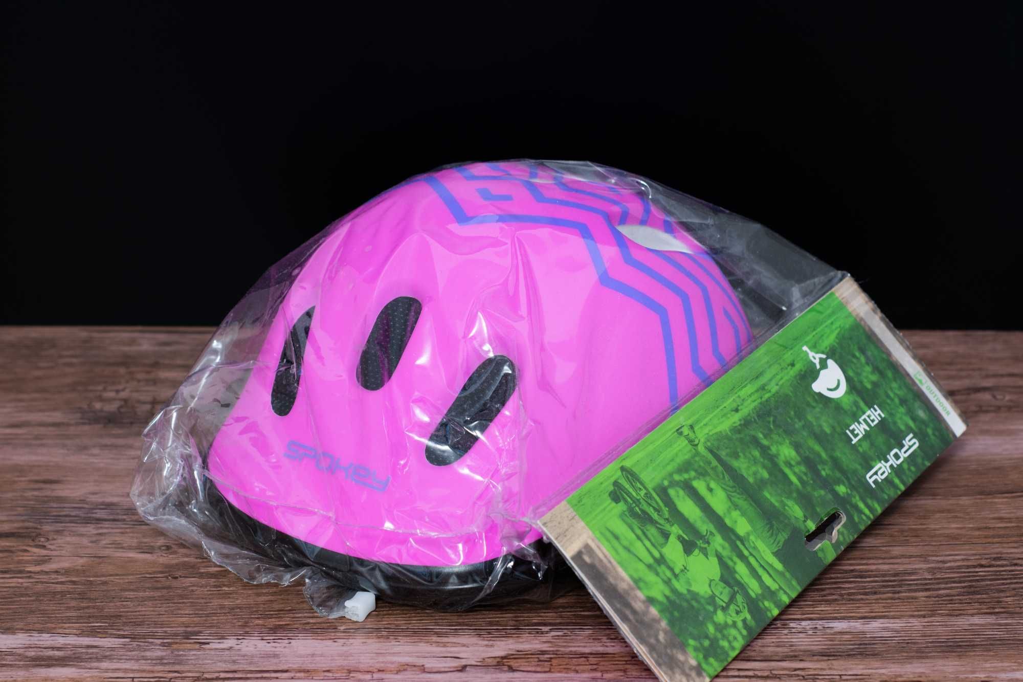 Kask dziecięcy z systemem Head Lock Spokey