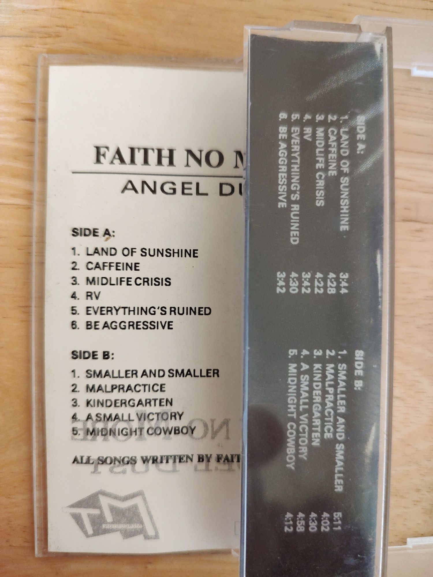 Faith No More Angel Dust kaseta stan dobry