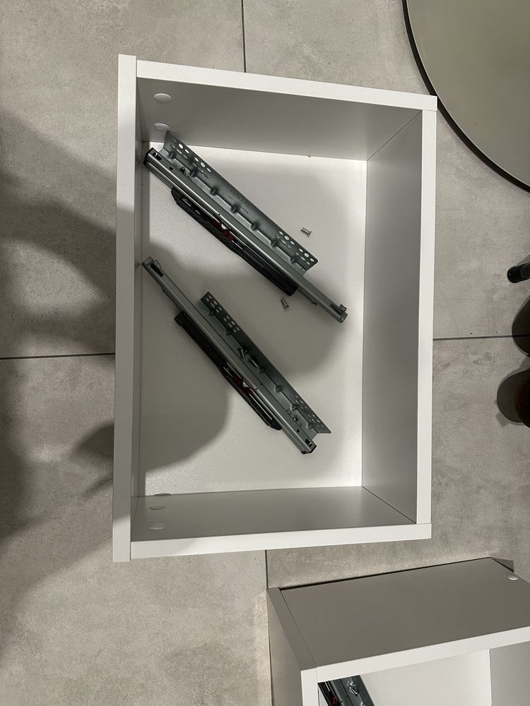 Szuflada Agata Meble INNER TANDEM P 50 BIAŁY