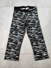 Nike Pro legginsy kompresyjne 3/4 rozmiar S