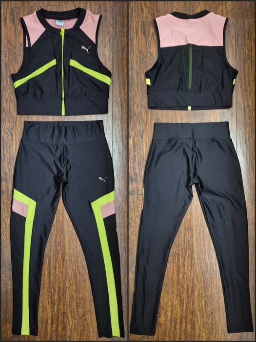 Puma ZESTAW sportowy treningowy, leginsy+top, rozmiary S