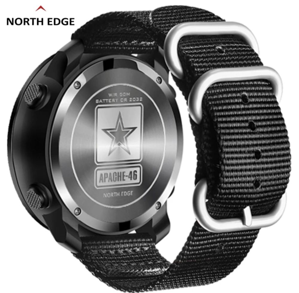 Чоловічий тактичний годинник Apache North Edge 46 Оригінал