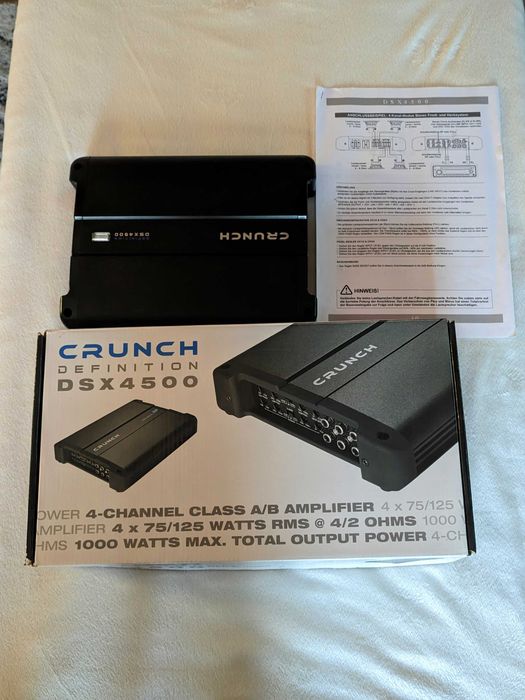 Wzmacniacz Samochodowy Crunch Definition DSX4500