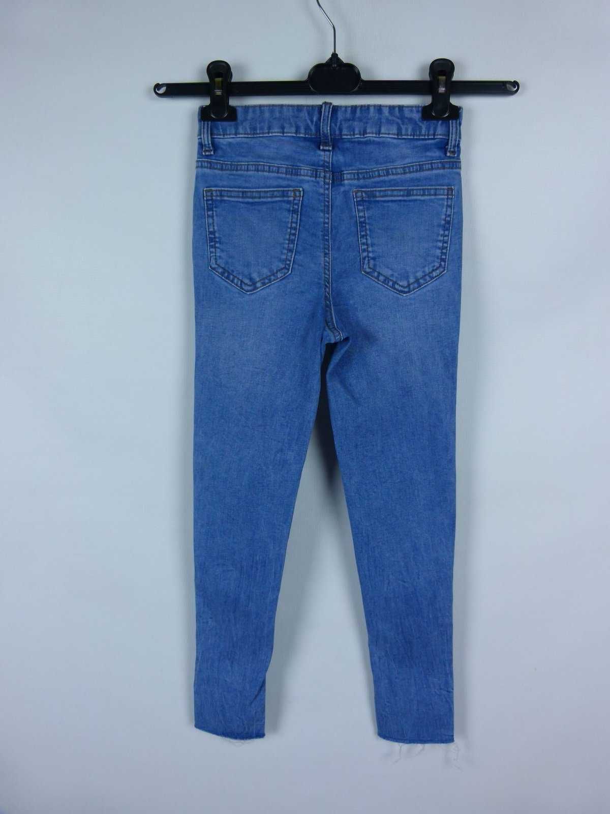 George spodnie jeans przetarcia dziury 8-9 lat / 134 cm
