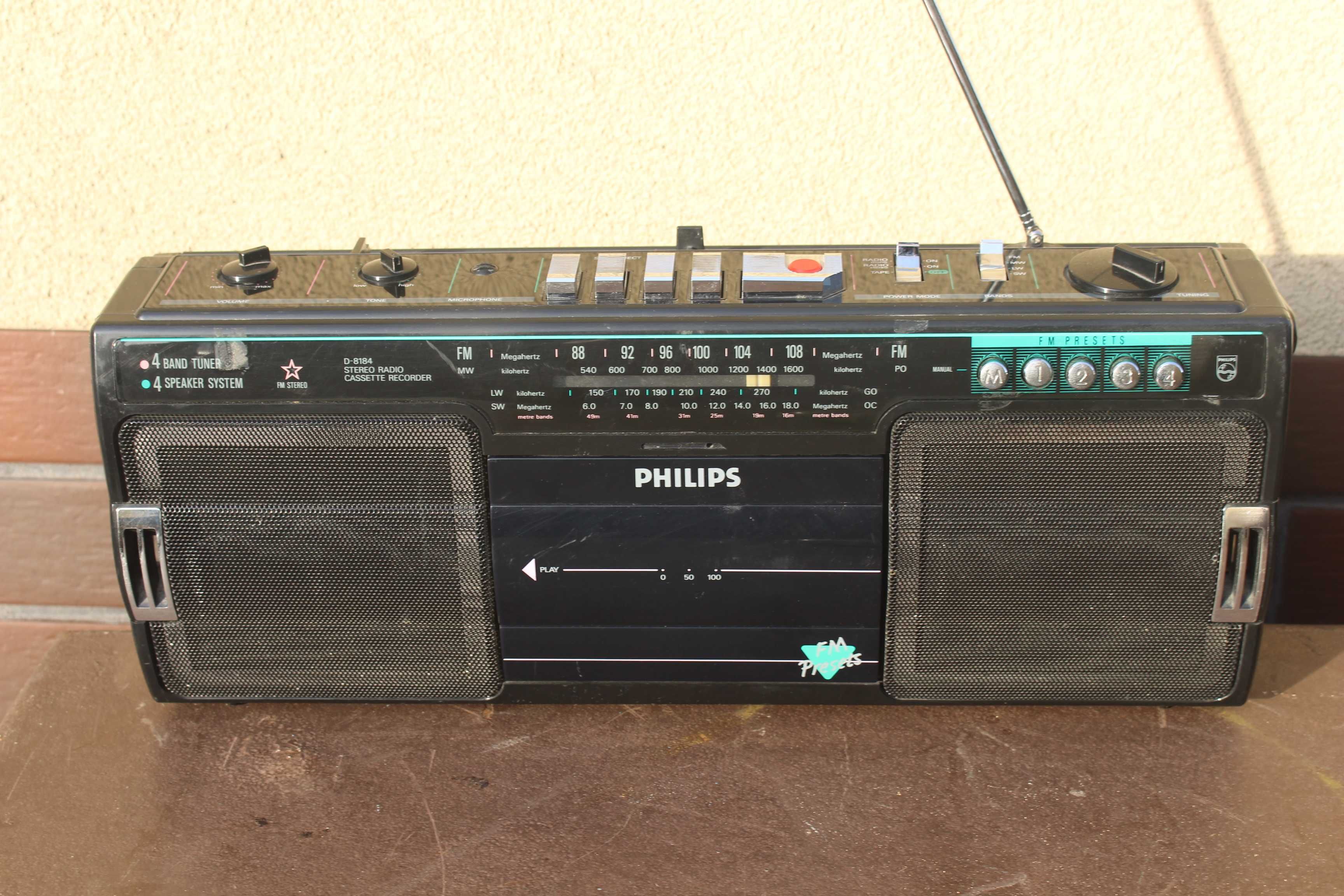 radiomagnetofon philips d 8184