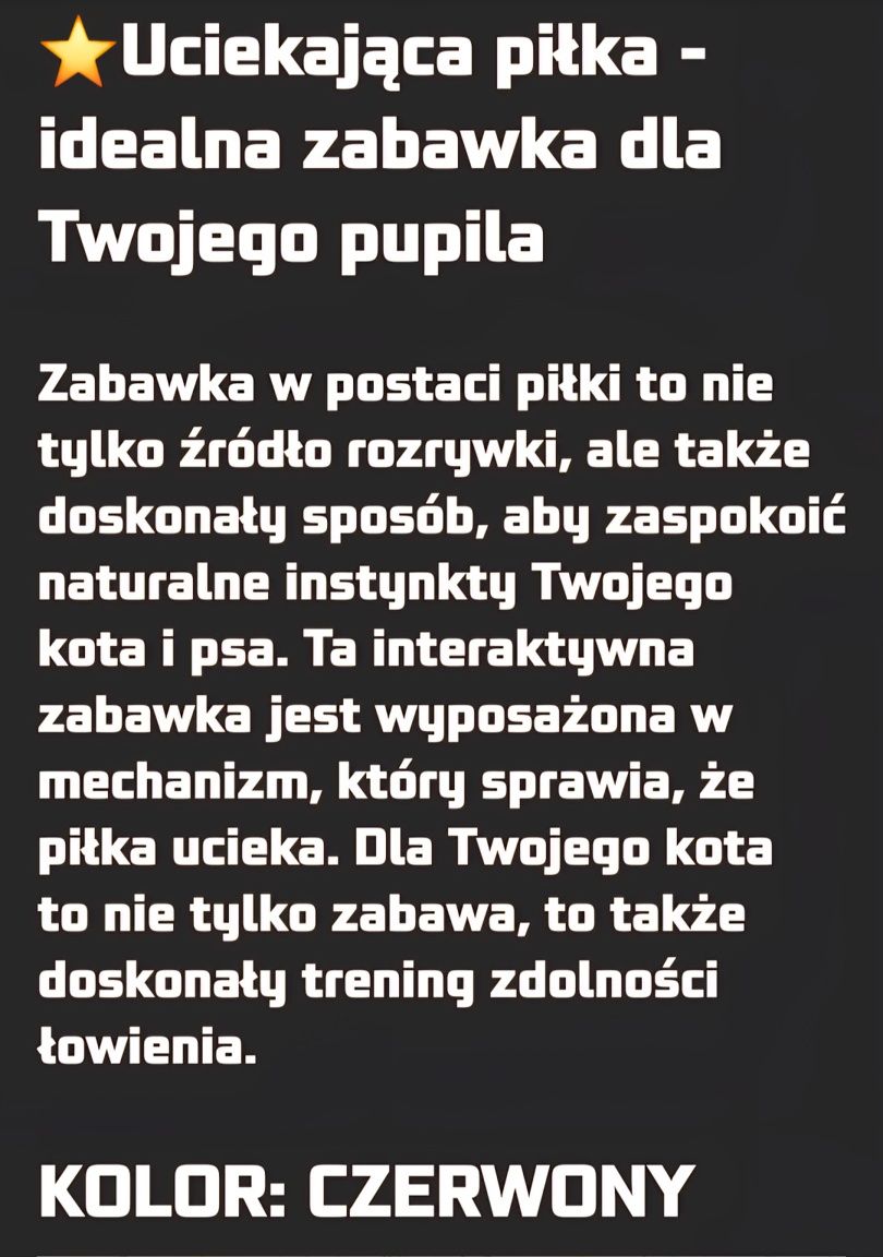 Zabawka interaktywna dla kota