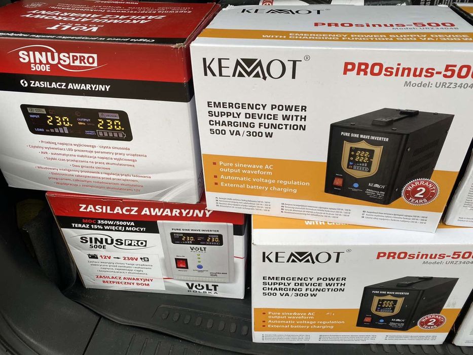 Внаявності !!! Джерело безперебійного живлення ДБЖ Kemot PROsinus 500