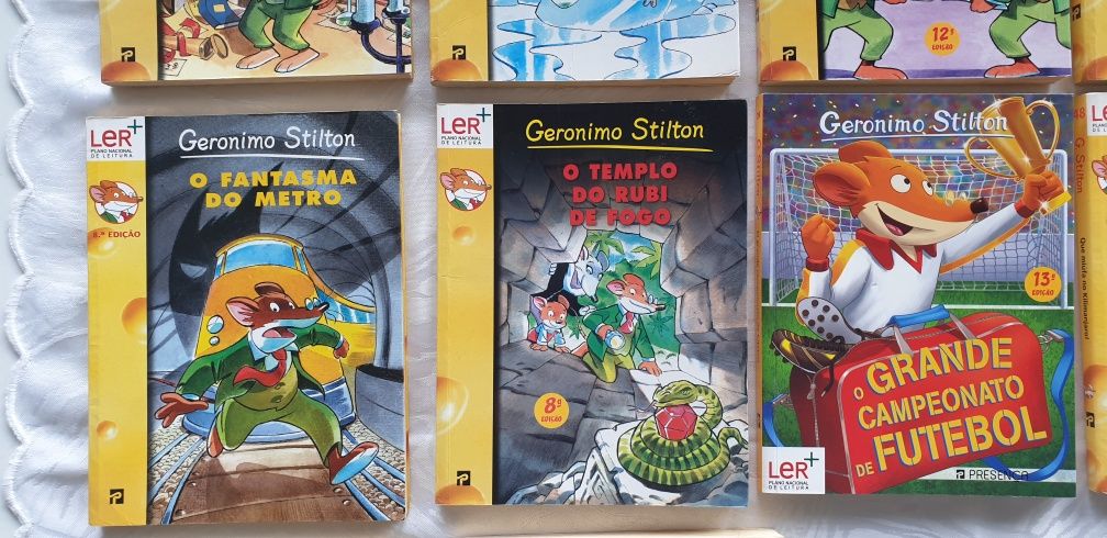 Livros Geronimo Stilton