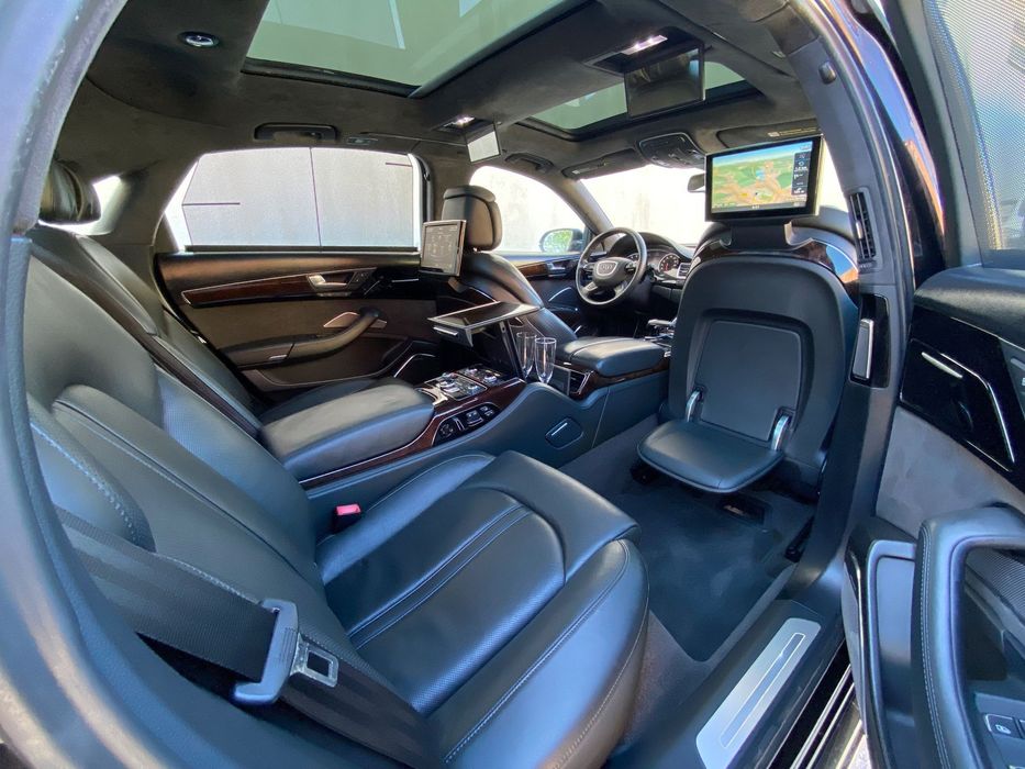 Audi A8 Long 4.2 V8 372KM Bang&Olufsen Alcantara Noktowizor Lodówka Radar