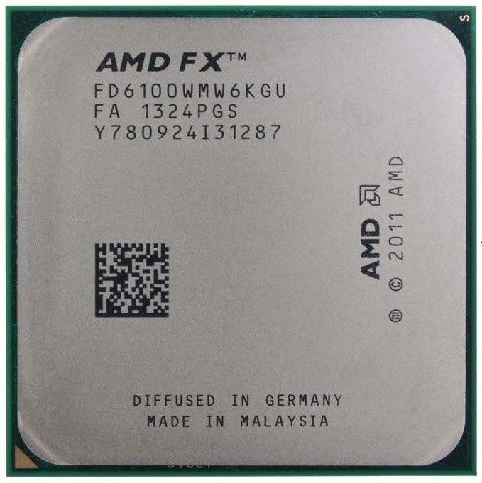Процессор AMD FX-6100 AM3+, 6 x 3300 МГц