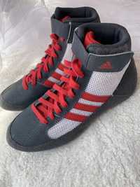 Борцівки дитячі adidas hvc 2 grey/white/red 35 розмір