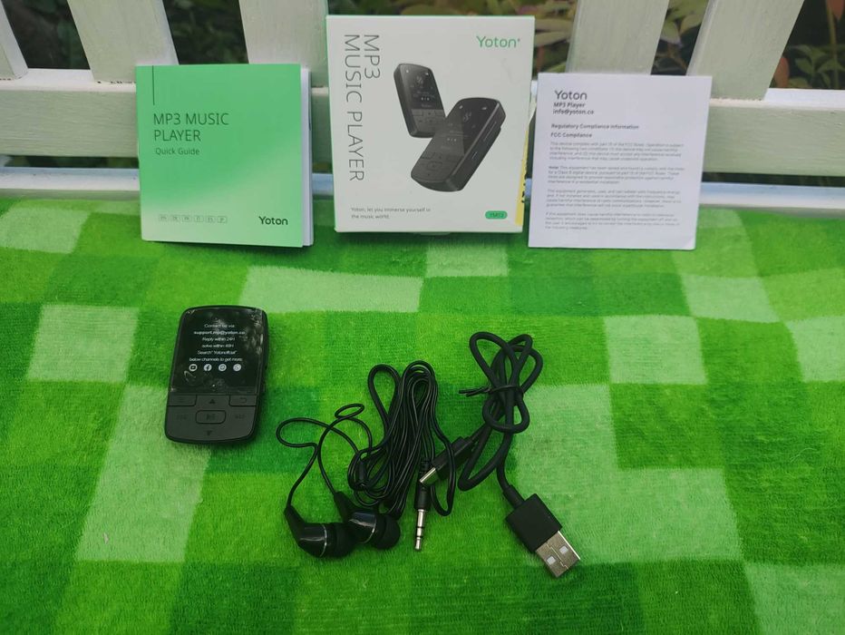 Odtwarzacz MP3 przenośny Player Radio FM Bluetooth YOTON YM03 dyktafon