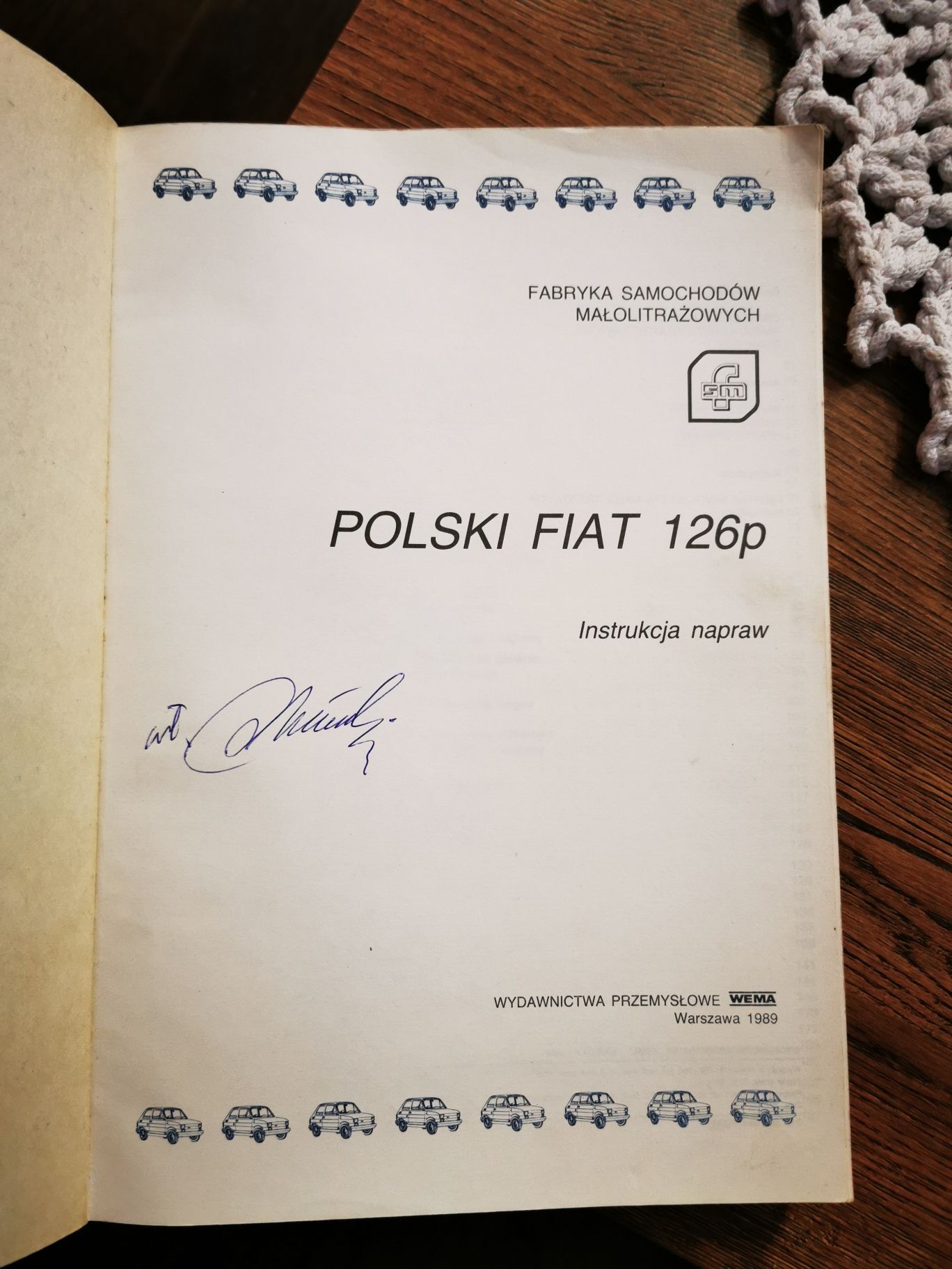 Polski Fiat 126p Autoryzowana Instrukcja Napraw