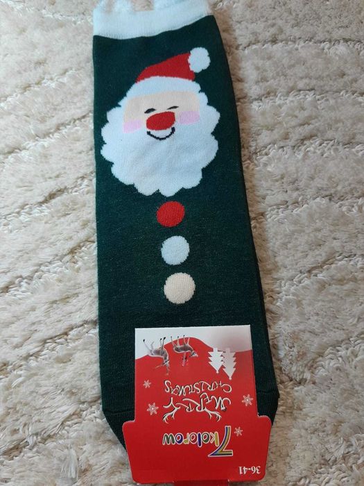 Nowe skarpetki świąteczne 36-41 HIT na prezent Wysyłka w 24h