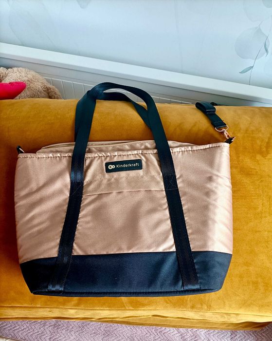 Wózek 3w1, gondola, spacerówka, nosidełko - złoty bardzo dobry stan