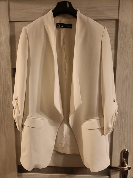 Marynarka Zara biała