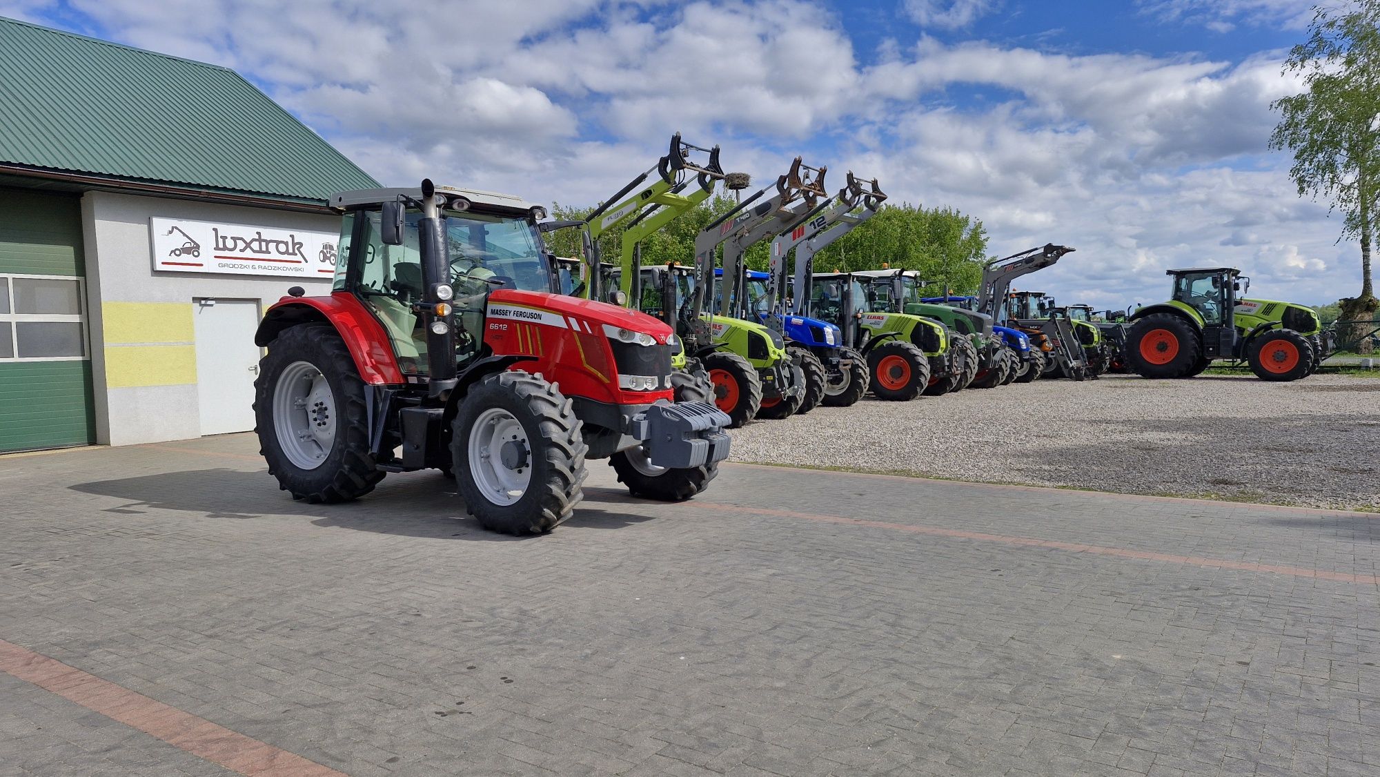 Massey ferguson 6612 case mx john deere fendt 512 ares arion