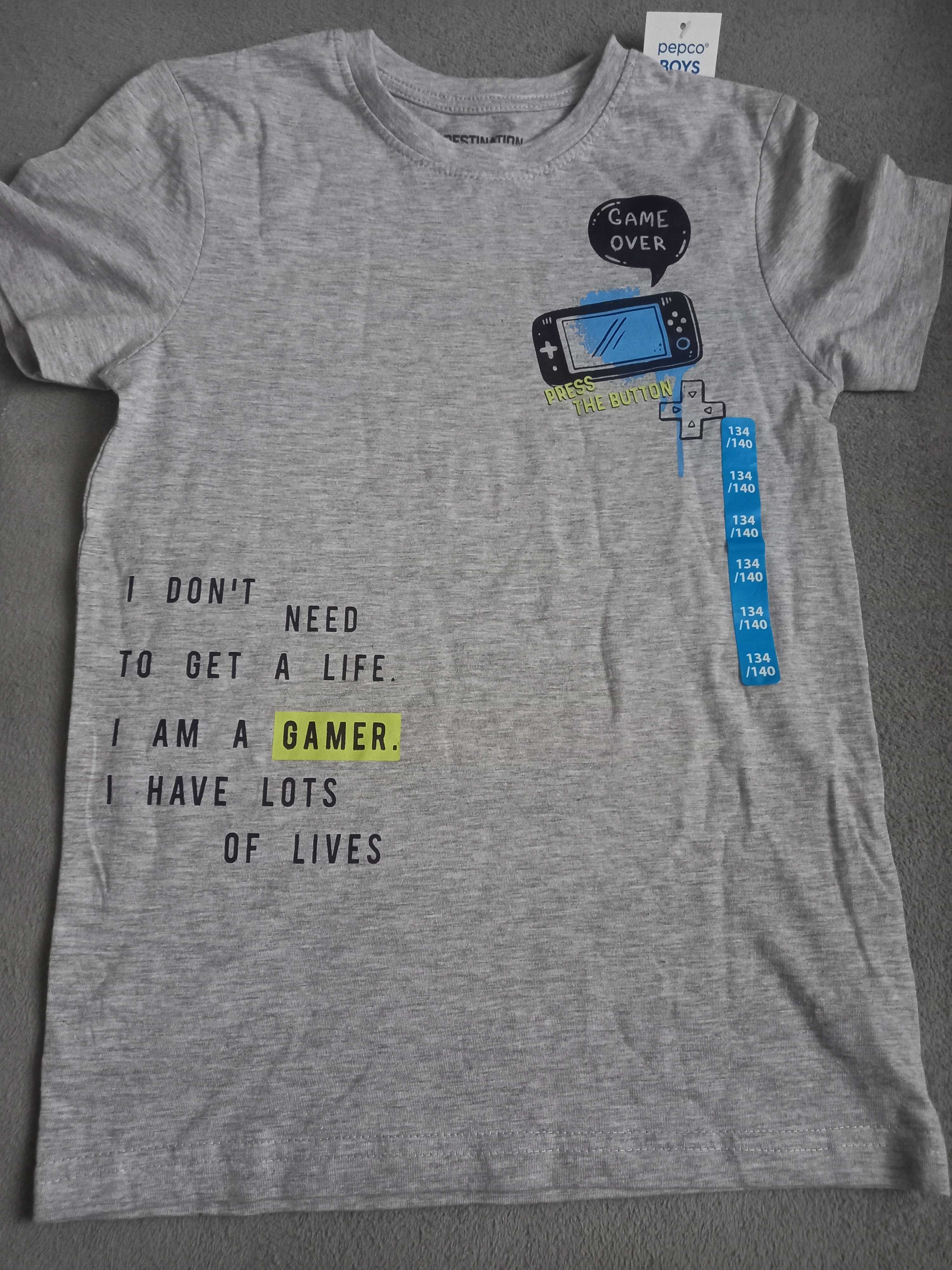 T-shirt nowy r. 134/140