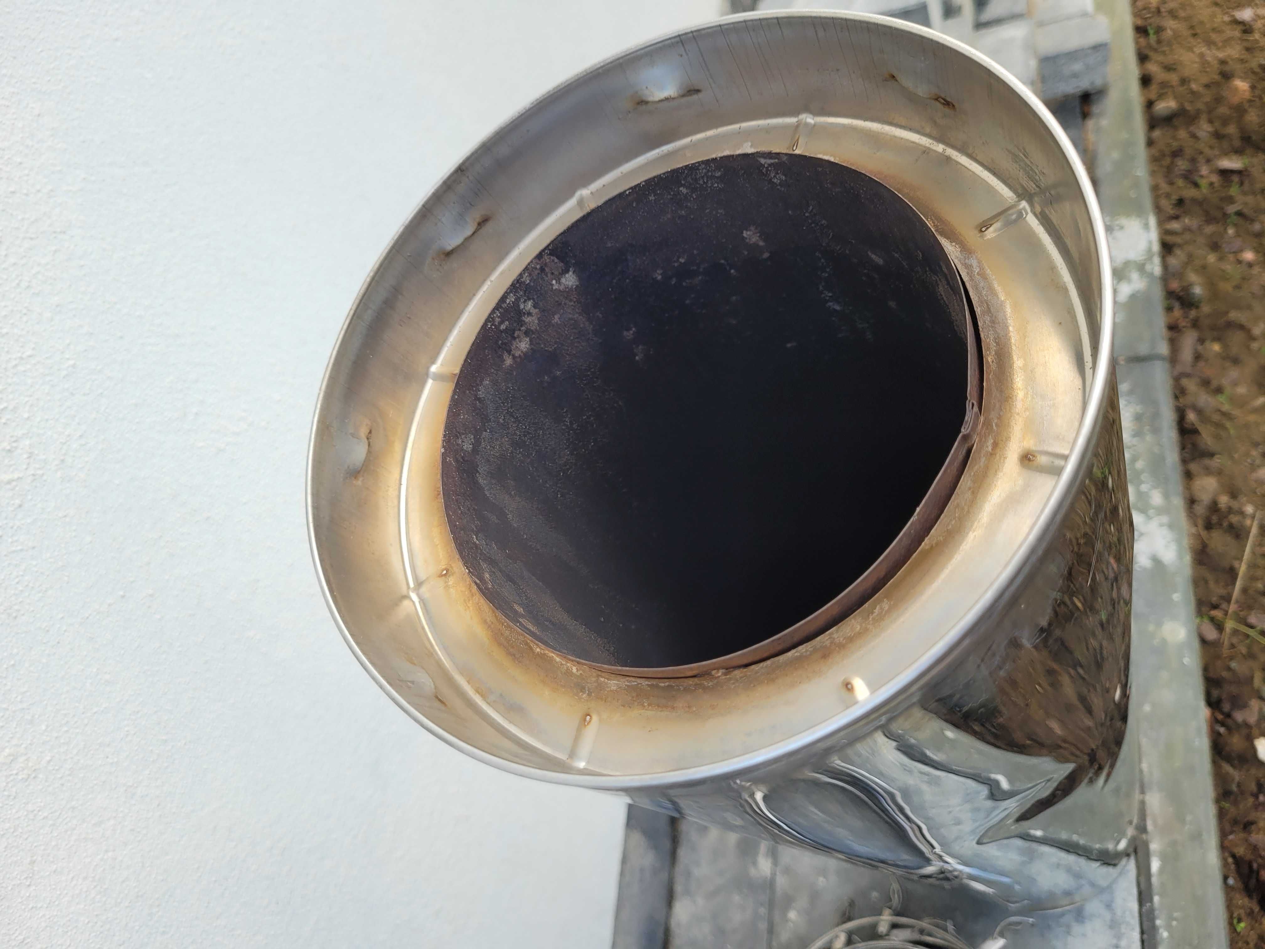 Komin izolowany/nierdzewka systemowy 9m ocieplany 160mm zewnetrzny