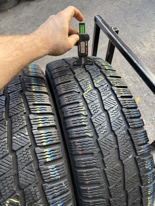 Шины БУ 215 65 R 16 C michelin agilis alpin резина зима