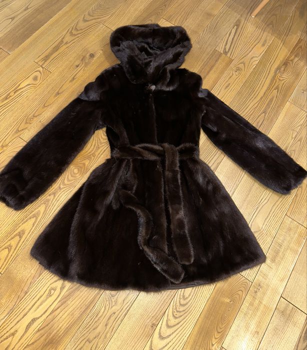 Норкова шуба преміум якості