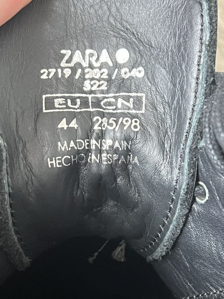 Мужские туфли Zara, кожа.