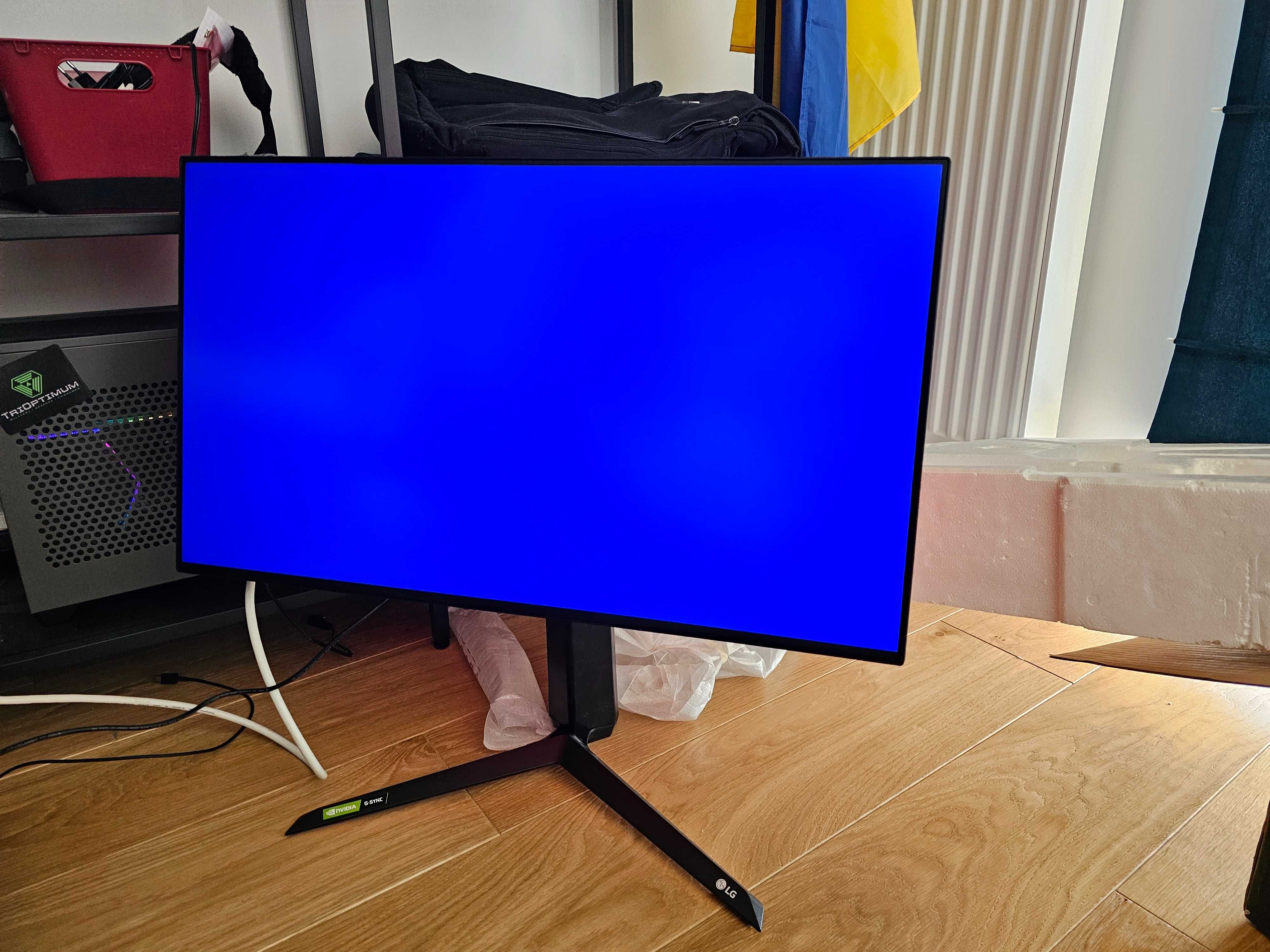 Monitor LG UltraGear 27'' 4K Nano IPS, 144Hz, 27GN950 jest zadrapanie