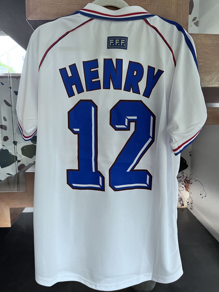 Koszulka Francja ’98 Henry #12 – Narodziny Legendy