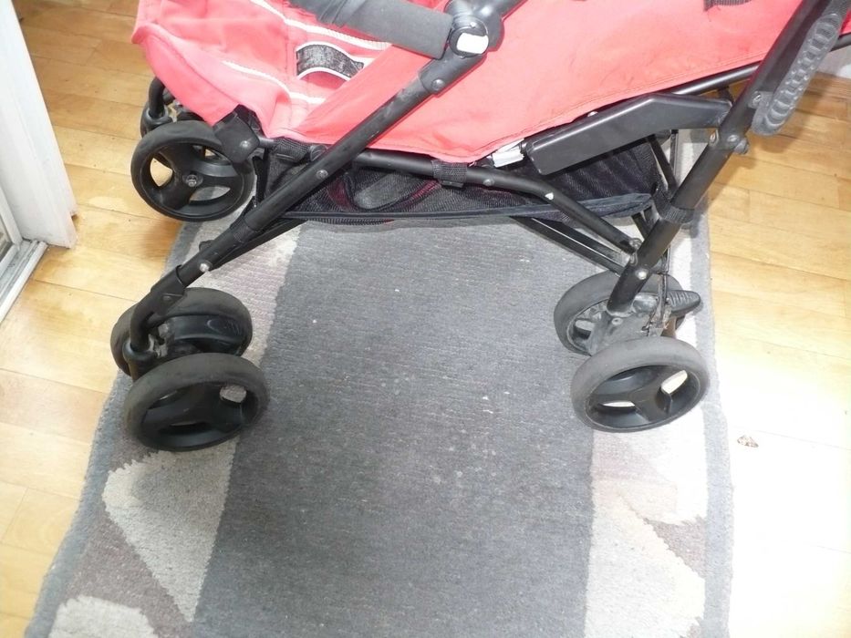 spacerówka parasolka z budką z regulacją oparcia