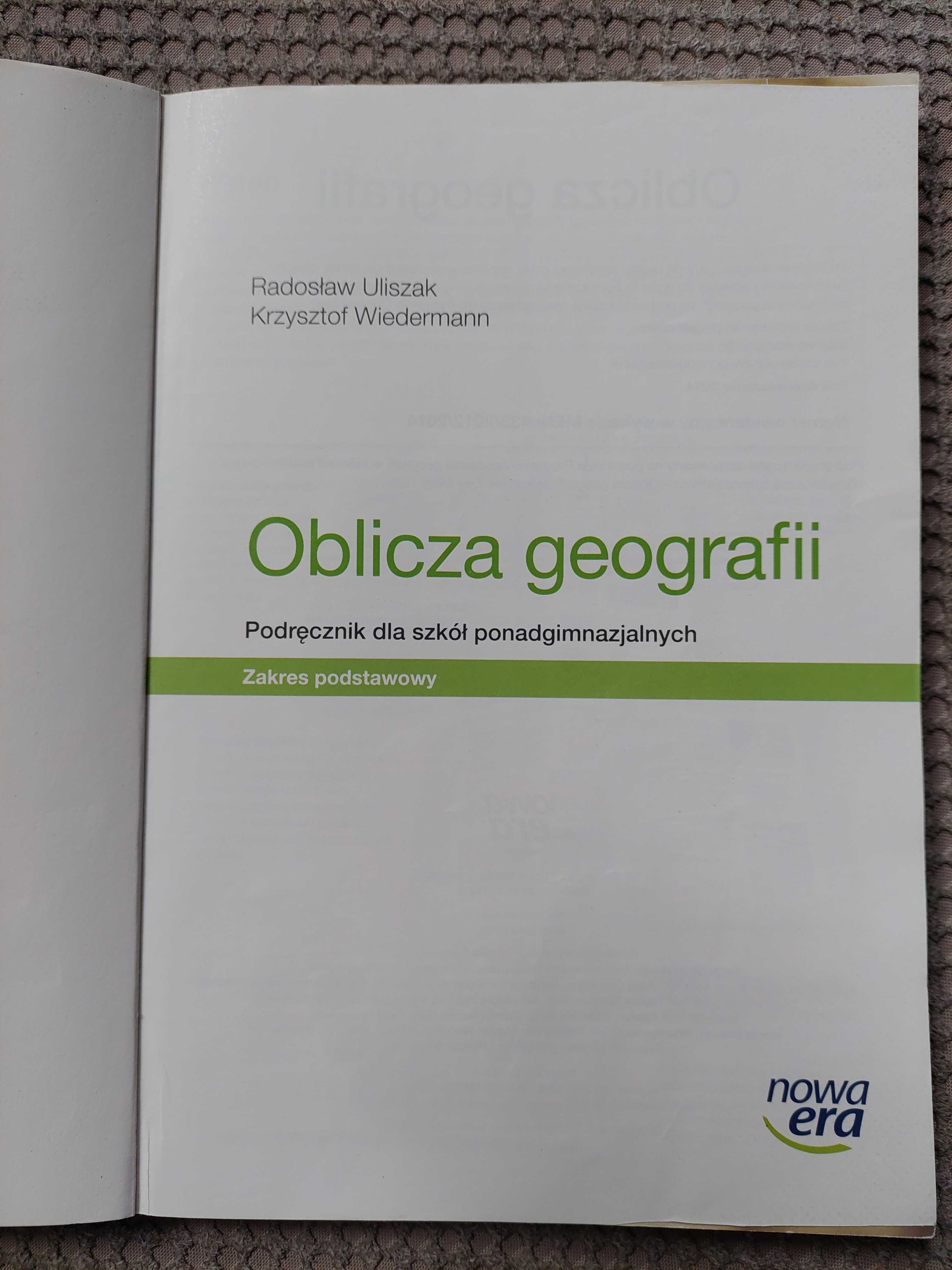 "Oblicza geografii" zakres podstawowy