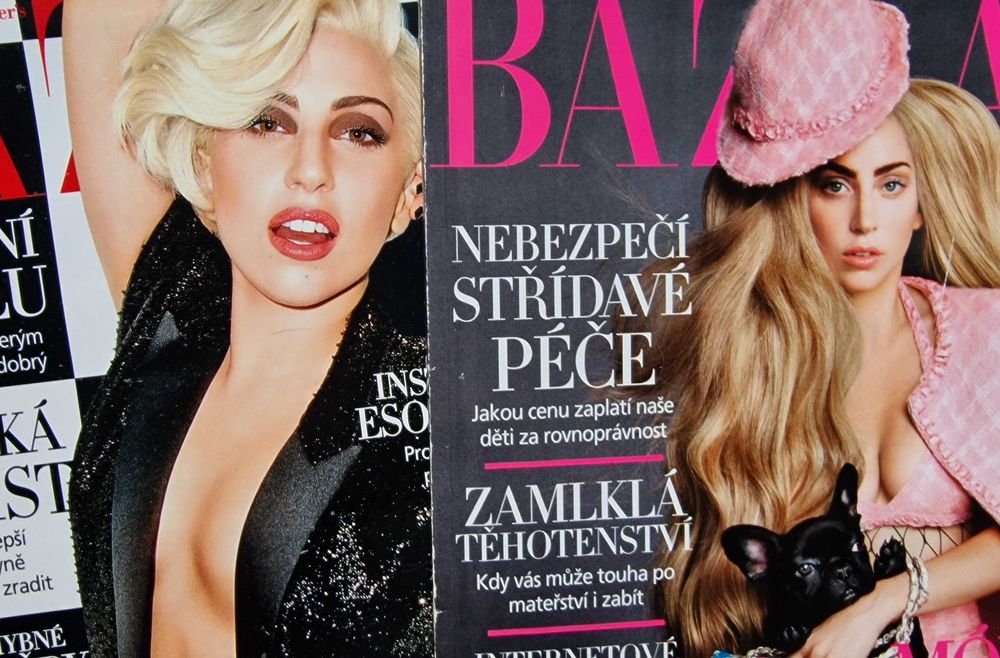Czasopisma Harper’s Bazaar (Czechy) 04 i 09/2014 - Lady Gaga