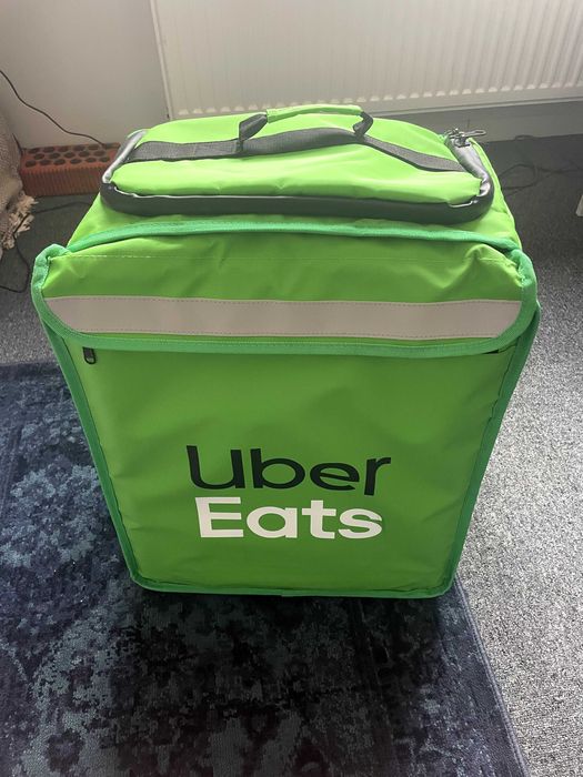 Termiczny Plecak Uber Eats – idealny stan, czysty, nieprzemakalny