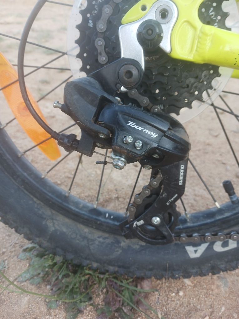Bicicleta júnior Scoot Roxter 20 pneus fat bike