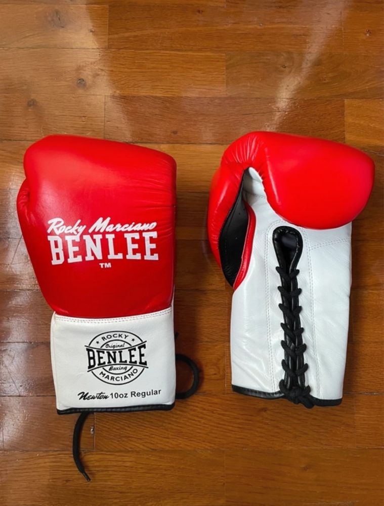 Luvas profissionais de boxe Ben Lee Rocky Marciano Newton 10 Oz