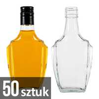 50 sztuk - butelka BONAPARTE 250 ml whisky koniak nalewki z zakrętką