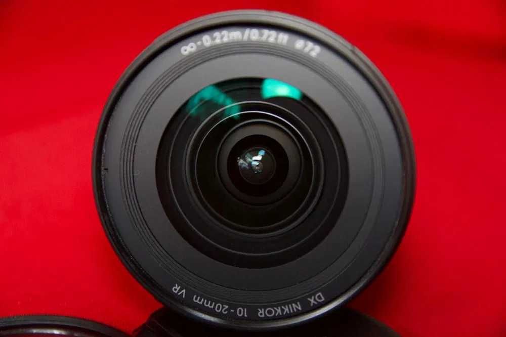 Obiektyw Nikon AF-P DX NIKKOR 10-20mm f/4.5-5.6G VR(+filtr uv,etui)