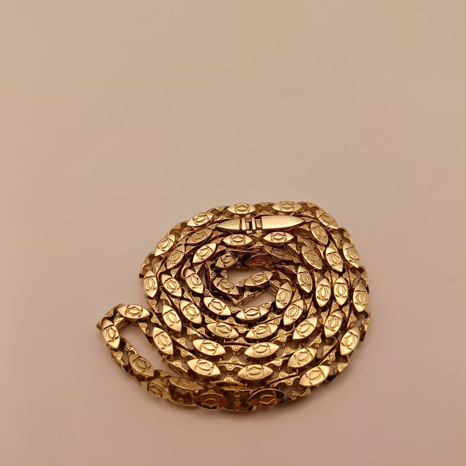 Złoty Łańcuszek Cartier Pr.585 Nowy