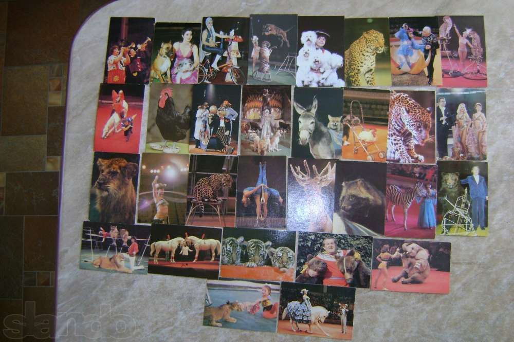 Коллекция календариков 263 шт.