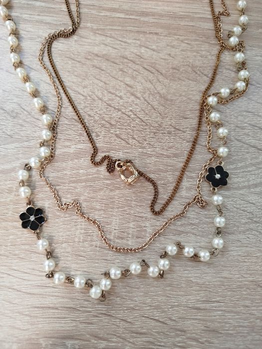 Łańcuszek wisiorek naszyjnik długi