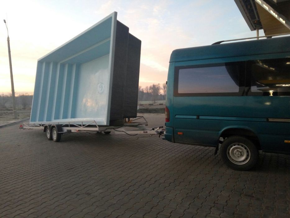 Басейн під ключ | Композитний басейн [ ЧАША ]